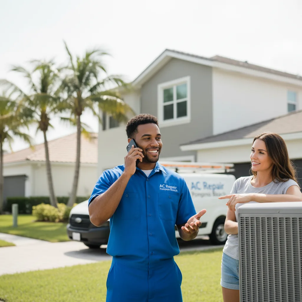 AC Repair Pompano Beach customer support in Dumas